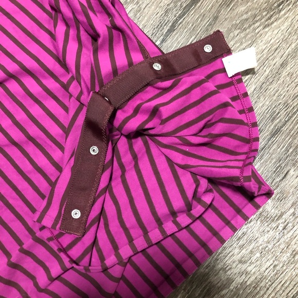 RARE Lululemon Vinyasa Scarf in Raspberry Glo/Dark Stripes - Picture 5 of 6